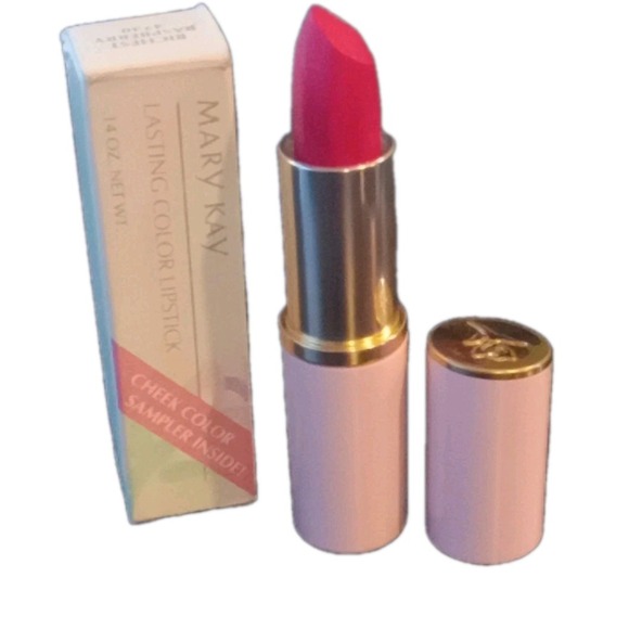 MARY KAY Lasting Color Lipstick ** Richest Raspberry NIB RARE  stocking stuffer - Picture 1 of 5
